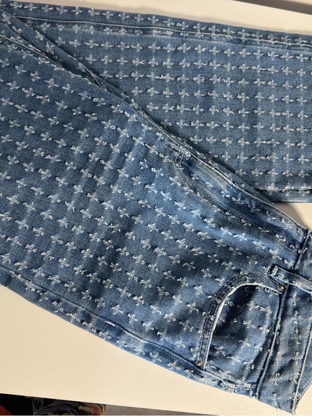 PacSun Light Blue Distressed Denim Jeans